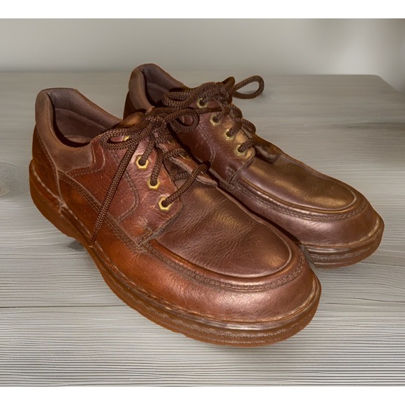 Streetcars Other - Streetcars Mens Shoes Sz 12 Brown Leather Lace Up Sneakers Work Oxfords